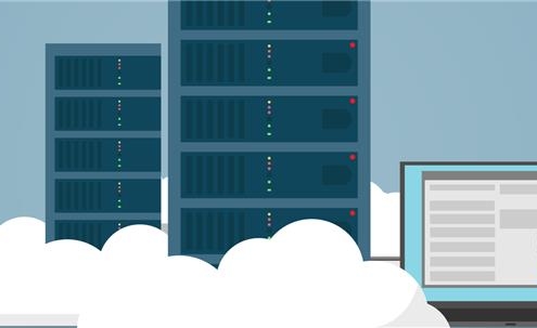 Servers connected to laptop for settings