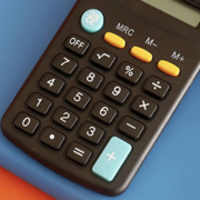 Calculator on a folder