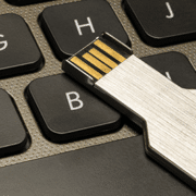 Multi-factor Authentication USB on Keyboard